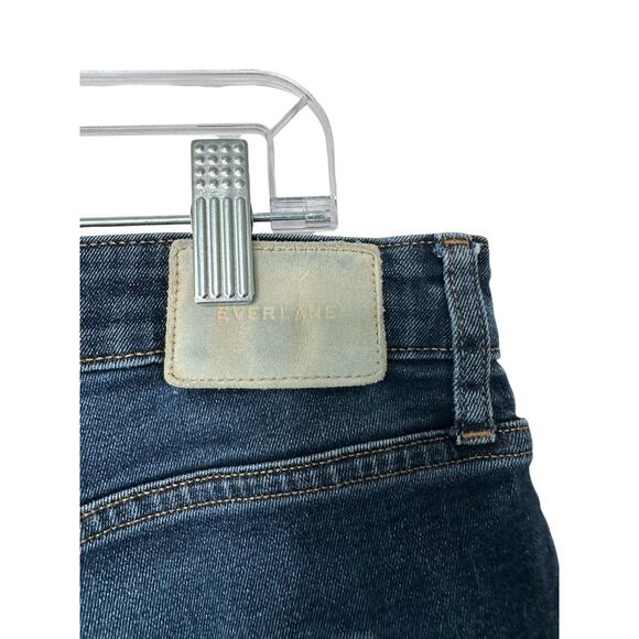 Everlane Dark Wash Stretch The Curvy High Rise Skinny Leg Jean Size 30 - Picture 6 of 12